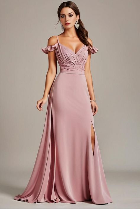 Stunning Bridesmaid Dresses, British Indian, Empire Waist, Bridesmaid Dress, Wedding Styles, Floor Length, Timeless Elegance, Stretch Fabric, New Dress