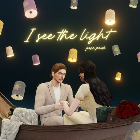 The Sims 4 CC pack - I see the light - poses (early access) | PufferSuffer on Patreon Sims 4 Swimming Poses, The Sims 4 Cc Pack, Sims 4 Couple Poses, Sims Poses, I See The Light, Sims 4 Family, 4 Poses, Boat Pose, Sky Lanterns