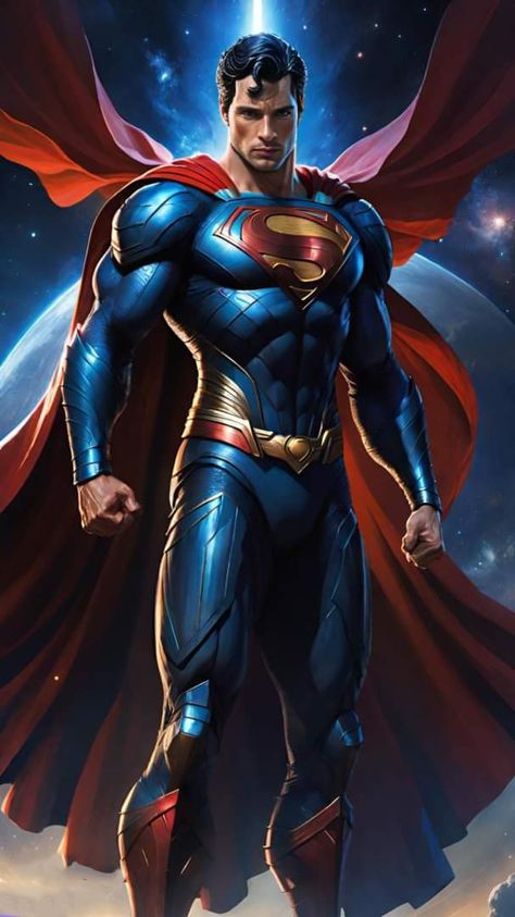 Superman Deviantart, Kryptonian Art, Superman Muscle, Super Hero Wallpaper, Superman Images, Superhero Man, Superman Pictures, Superman Artwork, Superman Wallpaper