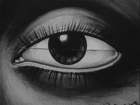 Eye got to hand it to you (click image to play) Brooklyn Film, Black And White Gif, Creepy Gif, Trippy Gif, Witch Room, Indie Hipster, Weird Gif, Creepy Horror, Open Your Eyes