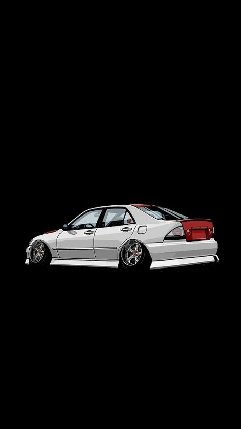 Is200 Wallpaper, Toyota Altezza Wallpaper, Is300 Wallpaper, Altezza Is300, Jdm Art, Cars Art, Jdm Wallpaper, Lexus Is300, Car Artwork