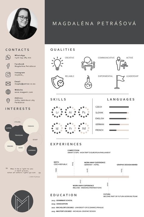 Monochrome Cv projects | Photos, videos, logos, illustrations and branding on Behance Illustrator Cv Design, Cv For Graphic Designer, Graphic Designer Cv Ideas, Cv Photo Ideas, Cv Graphic Designers, Cv Illustrator, Cv Graphic Design, Graphic Designer Cv, Cv Logo