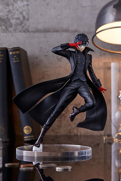 List of Persona 5 Merchandise | Megami Tensei Wiki | Fandom Joker Animated, Joker Pop, Persona 5 The Animation, Joker Persona 5, Pop Up Parade, Ren Amamiya, Phantom Thieves, Persona 5 Joker, Dynamic Pose