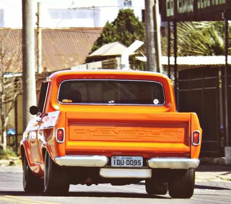 Burnt orange. Orange Ford Truck, Orange Truck Aesthetic, Burnt Orange Truck, Old Ford Truck Aesthetic, Old Trucks Aesthetic, Old Truck Aesthetic, Orange Pickup Truck, October Country, Burnt Orange