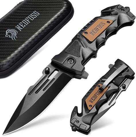 Tactical Pocket Knife, Hunting Tools, Glass Breaker, Tactical Survival, Knife Collection, Folding Pocket Knife, Cool Knives, Custom Knife, Camp Knife