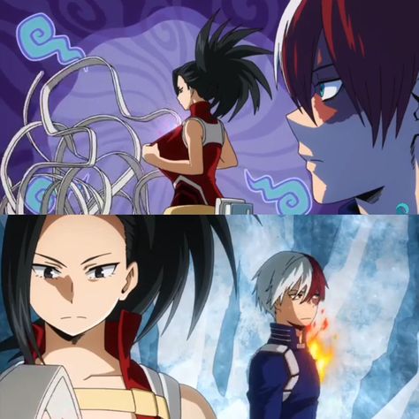 Todoroki And Momo, Superhero Academy, Animatronic Fnaf, My Hero Academia Shouto, My Hero Academia Memes, Buko No Hero Academia, My Hero Academia Episodes, Hero Academia Characters, Anime Ships