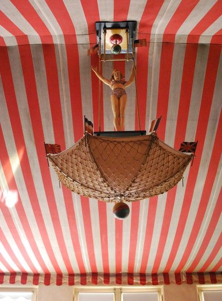 Vintage Carnival Nursery, Coolest Rooms, Circus Themed Bedroom, Circus Bedroom, Vintage Circus Nursery, Carnival Nursery, Travelling Circus, Sapelo Island, Three Ring Circus