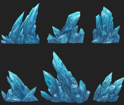 Ice Reference Drawing, Ice Shards Drawing, Ice Spikes Drawing, Dark Cloud Drawing, Snow Magic Art, Ice Powers Drawing, Ice Crystals Drawing, Ice Drawing Tutorial, How To Draw Ice