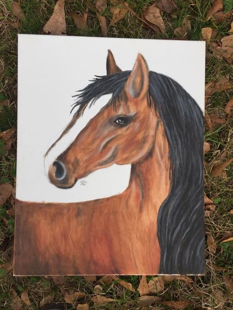 Painting Horse, Easy Canvas, Kids Art Class, Easy Canvas Art, Nature Art Painting, Horse Painting, Kids Art, Aaliyah, Canvas Art Painting