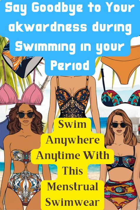 menstrual swimwear Period Swimwear, Menstrual Period, Innovative Design, Game Changer, The Pool, Innovation Design, Period, Personal Care, Confidence