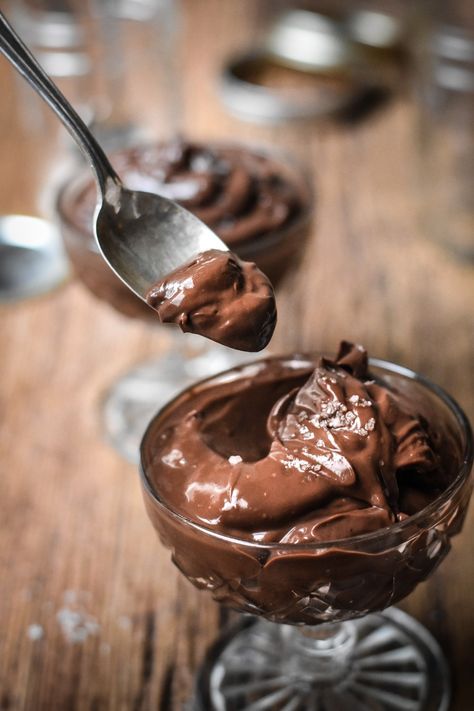 Chocolate Pudding Recipes, Popular Desserts, Pudding Desserts, Creamy Desserts, Ice Cream Desserts, Chocolate Shavings, Chocolate Pudding, Double Chocolate, Pudding Recipes