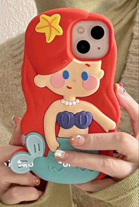 Princess Phone Case, Fluffy Phone Cases, Mermaid Phone Case, Princess Phone, Phone Case Diy Paint, 3d Iphone Cases, Stylish Iphone Cases, Girly Phone Cases, Kawaii Phone Case