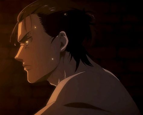 Eren Jaeger Man Bun, Manbun Eren, Eren Gif, Aot Anime, Historia Reiss, Aot Memes, Crying My Eyes Out, Survey Corps, Attack On Titan Eren