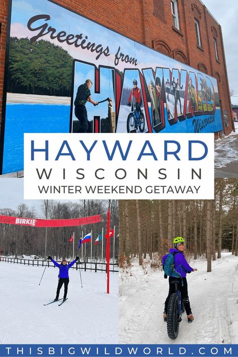 Vacation Places In Usa, Winter Weekend Getaway, Carribean Travel, La Travel Guide, Hayward Wisconsin, Wisconsin Winter, Midwest Road Trip, Travel Wisconsin, Outdoor Adventure Gear