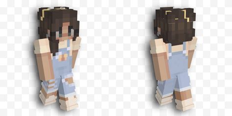 Curly Hair Minecraft Skin, Brown Hair Short, Minecraft Girl Skins, Mc Skins, Skin Minecraft, Short Brown Hair, Girl With Brown Hair, Minecraft Stuff, Minecraft Skin