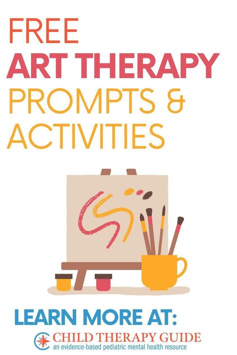 Free Art Therapy Prompts & Activities for Kids Preschool Art Therapy, Art Therapy For Middle School, Self Awareness Art Activities, Painting Therapy Ideas, Art Therapy Ideas For Children, Diy Art Therapy Projects, Creative Therapy Ideas, Clay Therapy Activities, Art Therapy Printables