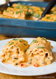 Southwest Chicken Lasagna, Chicken Lasagna Roll Ups, Lasagna Rolls Recipe, Chicken Lasagna Rolls, Lasagna Roll Ups, Lasagna Roll, Roll Ups Recipes, A Spicy Perspective, Southwest Chicken