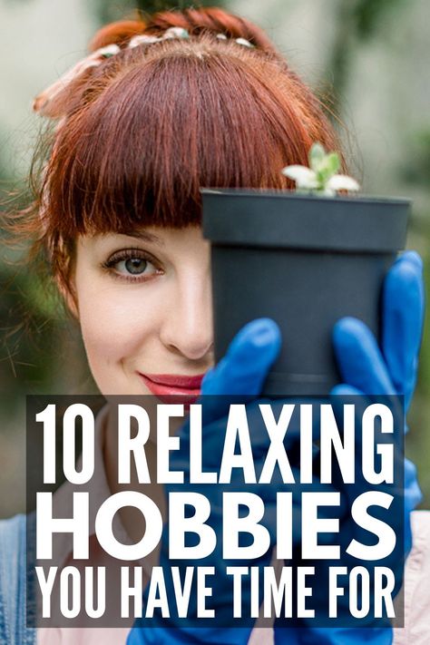 10 Hobbies for Women You Actually Have Time For | Whether you're looking for new hobby ideas for women in their 20s, in their 30s, or for women over 40, we're sharing 10 simple and fun ideas you can get into at home. From indoor DIY art projects, like knitting, drawing, painting, and making crafts, to finding ways to make money online, to budget-friendly outdoor hobbies to improve your health and social life, this list of cheap ideas offers a creative way to reduce stress! Simple Hobbies Ideas, Craft Hobby Ideas, Hobbies For Women In Their 30s At Home, How To Find A Hobby, New Hobby Ideas For Women, Easy Hobbies To Start For Women, Hobbies For Women In Their 30s, Hobbies For Women In Their 20s, New Hobby Ideas