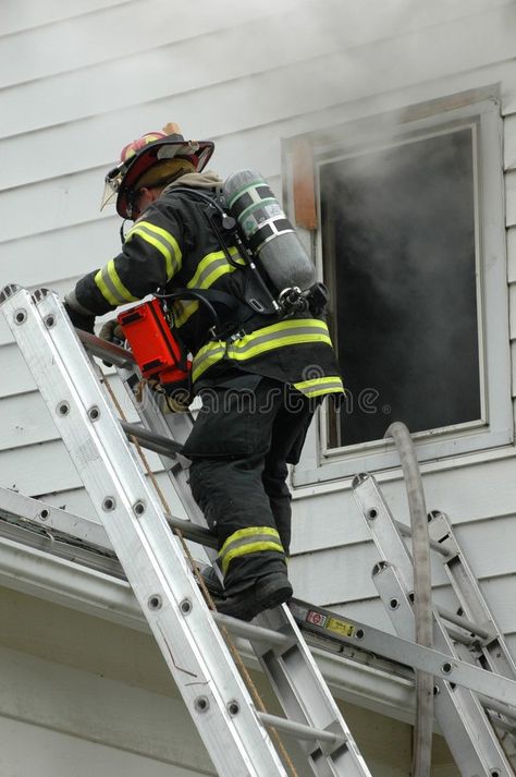 Firefighter on Ladder. Firefighter Working at a house fire with tools #Sponsored , #ad, #sponsored, #Ladder, #tools, #fire, #Firefighter Pleural Effusion, Nuclear Radiation, Firefighter Pictures, Wrote A Book, Types Of Surgery, Fire Fighters, Basic Facts, House Fire, Fire Rescue