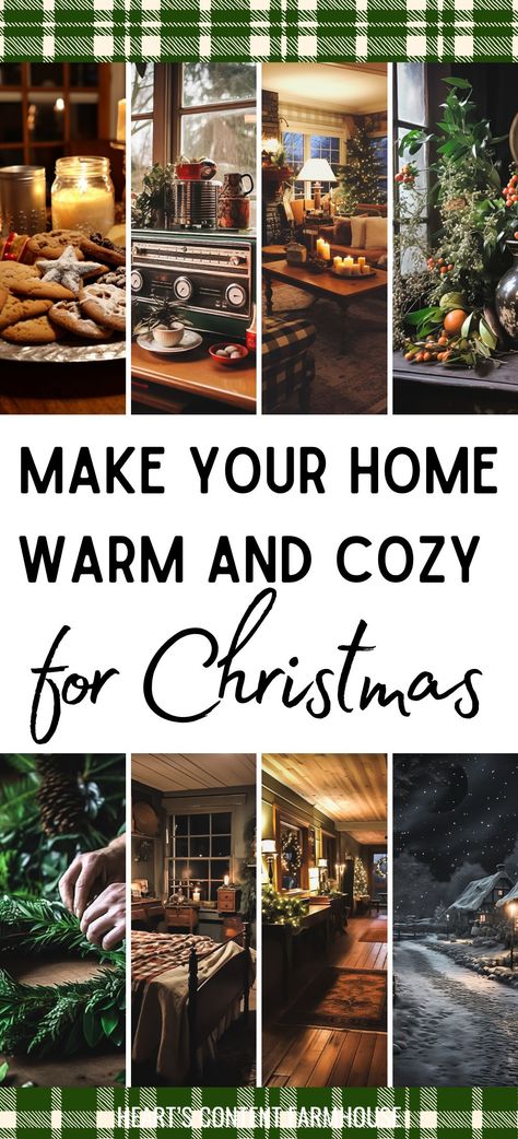 Dive into the joy of a home-centered Christmas with our comprehensive guide. Learn how to blend natural greenery, delightful homemade foods, cozy lighting, and harmonious music to create the perfect holiday ambiance. If you're seeking a blend of simplicity and festivity, this is for you! Comfort And Joy Christmas Theme, Cozy Holiday Aesthetic, Cozy Winter Home, Stuffed Dates, Christmas At Home, Cozy Lighting, Homemade Foods, Inexpensive Christmas Gifts, Cozy Christmas Decor