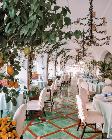 The Most Instagrammable Places to Eat on the Amalfi Coast Sorrento Hotel, Hotel Bel Air, Italian Cafe, Sorrento Italy, Amalfi Coast Italy, Capri Italy, Italy Aesthetic, Best Sunset, Instagrammable Places