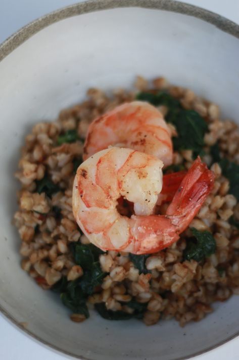 Shrimp & Barley Stir-fry – Nutrition Well Nutritionist Recipes, How To Cook Barley, Bean Curd, Nutrient Dense Food, Rich In Protein, Quick Cooking, Tempeh, Plant Based Protein, Hearty Meals