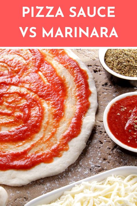 Pizza sauce and marinara sauce are two of the most widely-used tomato sauces enjoyed today but, despite what you might think, they’re not the same. Find out the difference between pizza sauce and marinara and when to use them with our cooking ingredient guide. Digiorno Pizza, Tomato Sauces, Best Marinara Sauce, The Big Green Egg, Marinara Recipe, Marinara Sauce Recipe, Pizza Sauce Recipe, Easy Homemade Pizza, Cooking Pizza