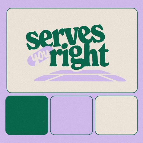 Meet Serves You Right 🎾 A pickleball club - your home for fun, fitness, and friendship on the court! I had an idea for this passion project and I really wanted to create something like this. I feel like this colour palette is so refreshing and works well with the brand. Of course couldn’t forget a little illustration 🥹 ——— #branddesign #brandingdesigner #graphicdesigner #graphicdesign #adobeillustrator #madewithcc #madewithadobe #womenwhodraw #madewithadobe #adobedesign #pickleball #... Pickleball Branding, Adobe Design, Fun Fitness, Passion Project, Create Something, The Court, Pickleball, Colour Palette, Feel Like