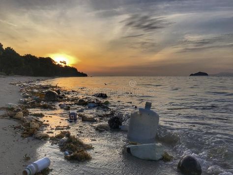 Garbage and Plastics on the Beach. THAILAND - NOVEMBER 19, 2018: A dirty beach w , #SPONSORED, #NOVEMBER, #THAILAND, #Garbage, #Plastics, #Beach #ad Ocean Garbage, Trash On Beach, Plastic And Environment, Plastic Beach 2d, Garbage In The Ocean, Plastic Pollution In Ocean, Plastic Beach, Sunset Images, Cool Business Cards