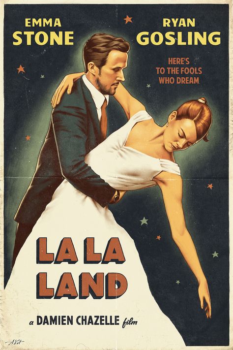 ArtStation - "La La Land" poster, Alexey Kot Mommy Film, Land Movie, Here's To The Fools Who Dream, Sherlock Poster, Damien Chazelle, Future Poster, Beau Film, Film Vintage, Movies Quotes