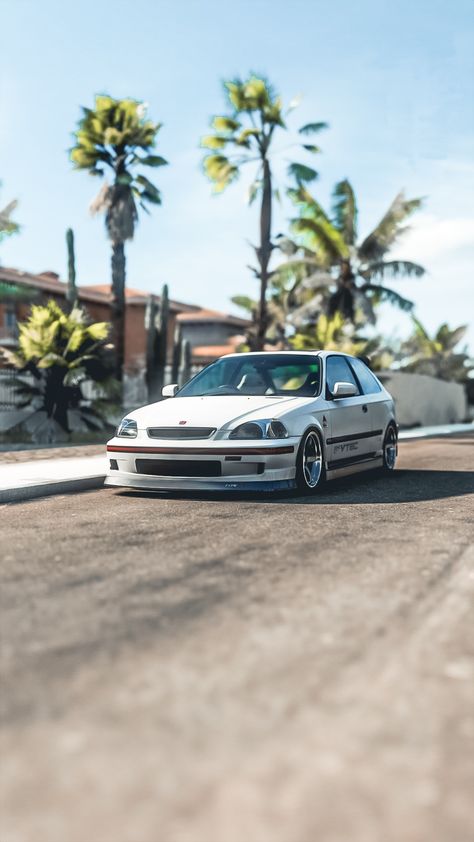 Honda Ek9 Type R Wallpaper, Fh5 Wallpaper, Ek9 Wallpaper, 1997 Honda Civic, Honda Civic Vtec, Honda Type R, Car Animation, Civic Ek, Wallpapers Pc