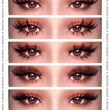 3D LASHES VER. 6 | dreamgirl on Patreon Los Sims 4 Mods, Sims 4 Cc Eyes, Sims 4 Tsr, Sims 4 Cas Mods, The Sims 4 Skin, Makeup Cc, The Sims 4 Pc, Pelo Sims, Free Sims 4