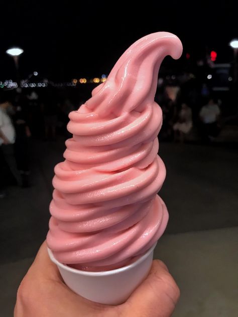 SECRET MENU: Watermelon Dole Whip at Disney Springs - Vegan Disney Food Watermelon Dole Whip Recipe, Dole Whip Disney Recipe, Disney Dessert Recipes, Frozen Deserts, Dole Whip Recipe, Watermelon Sorbet, Food Deserts, Disney Desserts, Easy Ice Cream Recipe