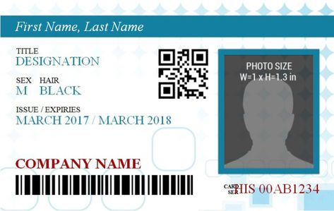 Id Badge Template, Blank Id Cards, Memo Format, Identity Card Design, Employee Id Card, Employees Card, Quotation Format, Fake Identity, Military Romance