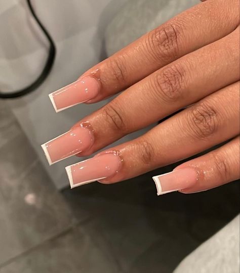 Extra Acrylic Nails, Square Press On Nails, Purple Acrylic Nails, Tapered Square Nails, Ombre Acrylic Nails, Colored Acrylic Nails, Girly Acrylic Nails, French Tip Acrylic Nails, Simple Acrylic Nails