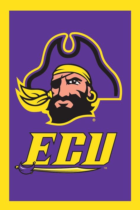 ECU East Carolina University pirates Ecu Pirates, East Carolina University, Fashion Designer Clothes, Best Nursing Schools, College Football Teams, Carolina Girl, East Carolina Pirates, Nursing Programs, College Logo