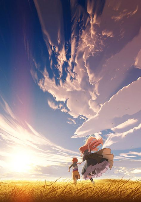 Maquia When The Promised Flower Blooms, Film Anime, Art Et Illustration, 판타��지 아트, Art And Illustration, Environment Concept Art, Anime Scenery Wallpaper, 영감을 주는 캐릭터, Art Anime