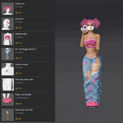 Imvu Baddie Outfits, Imvu Baddies Outfits, Imvu Face Ideas, Imvu Outfits Ideas Baddie, Imvu Outfits Ideas, Imvu Fits, Cute Imvu Baddies, Imvu Outfits, Workout Eating