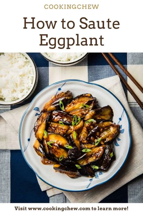 How to saute eggplant with olive oil, salt, and minced garlic. This recipe is easy but you do want to plan ahead for prepping the eggplant. Ways To Cook Eggplant, Cook Eggplant, Sauteed Eggplant, Meat Replacement, Small Eggplant, Homemade Tomato Sauce, Fish And Meat, Eggplant Recipes, Healthy Meals For Kids