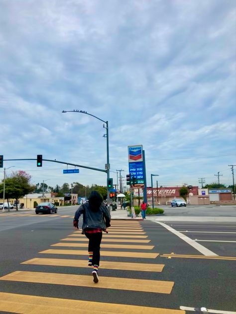 People Crossing Street, Look Both Ways, Crossing The Street, Swimwear Aesthetic, Pedestrian Crossing, Ffa, High Life, Photography Ideas, Cement