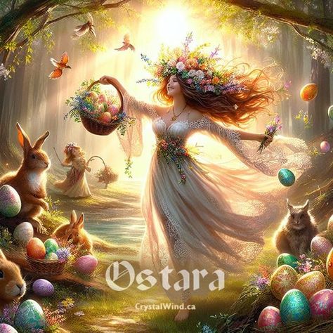 Ostara Magic! Spring Equinox Rituals & Traditions Ostara Magic, Ostara Aesthetic, Spring Equinox Ritual, Collage Foto, Celtic Goddess, Wheel Of The Year, Vernal Equinox, Spring Equinox, Witchy Stuff