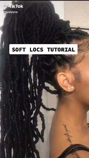 Soft locs Tutorial [Video] | Hair twist styles, Hair braid videos, Hair ponytail styles Soft Locs Tutorial, Curl Hairstyle, Locs Tutorial, Braid Videos, Soft Locs, Hairstyle Hairstyle, Big Box Braids Hairstyles, Faux Locs Hairstyles, Hair Twist