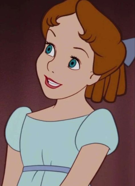 A picture of Wendy Darling from Peter Pan Peter Pan Characters, Wendy Peter Pan, Peter Pans, Hulk Character, Jane Porter, Peter Pan Disney, Peter And Wendy, Animation Disney, Sette Nani