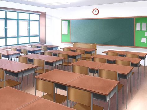 Classroom Interior, Classroom Background, School Background, Anime House, Episode Interactive Backgrounds, Anime Places, Anime Classroom, Episode Backgrounds, School Interior