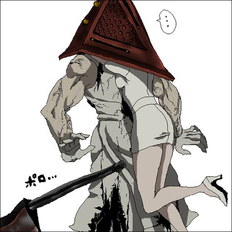 Pyramid Head x Bubblehead Nurse Bubblehead Nurse, Nurse Silent Hill, Silent Hill Movie, Movie Boyfriend, Bubble Head Nurse, Pyramid Head Silent Hill, Silent Hill Series, Hills Pictures, Silent Hill Nurse