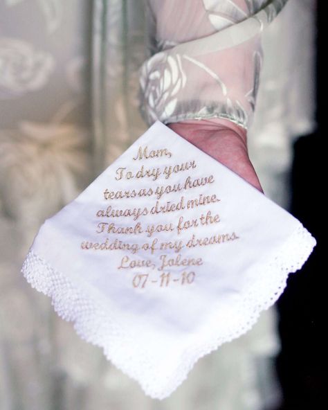 Monogrammed Handkerchiefs, Mom Wedding, Future Mrs, Martha Stewart Weddings, Cactus Y Suculentas, Wedding Wishes, Sweet Notes, Fairytale Wedding, Here Comes The Bride