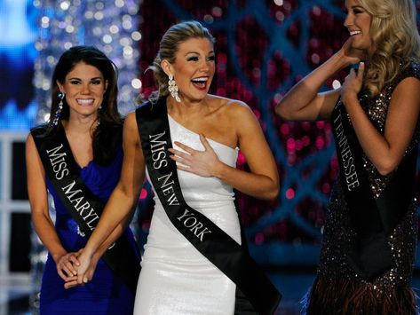 Miss America Winners, Pageant Coaching, Competitive Swimming Suits, Tv Station, Miss America, The Hollywood Reporter, Buy 2 Get 1 Free, 24 Years Old, Beauty Pageant