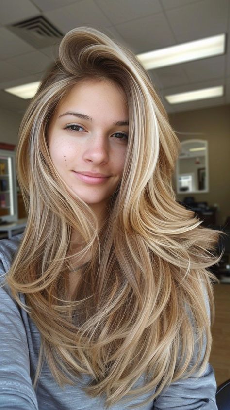 Honey Brown Hair, Colour Hair, Golden Honey, Honey Blonde Hair, Hair Color Balayage, Long Blonde Hair, Hair Color Trends, Twist Hairstyles, Blonde Hair Color