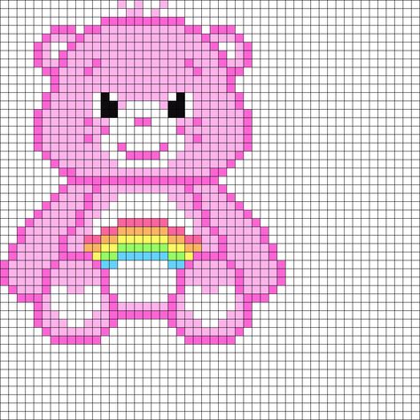 Easy Pixel Art, Pixel Art Templates, Perler Bead Templates, Diy Perler Bead Crafts, Pixel Crochet, Kandi Patterns, Pixel Art Grid, Animal Cross Stitch Patterns, Tapestry Crochet Patterns