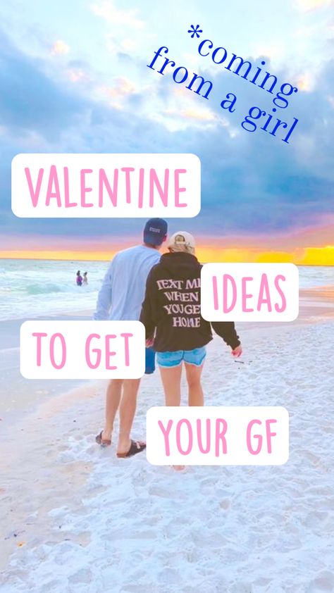 What to get ur gf for Valentine’s Day #valentinesday #giftsforher Valentine Text, Girls Valentines, Valentines Day, Gifts For Her